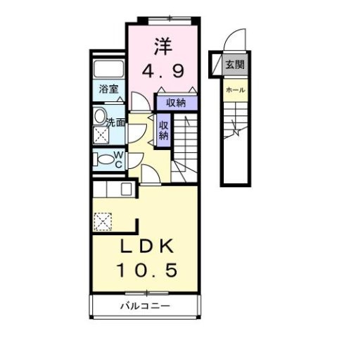 レジデンス　レーク　サイドの間取り