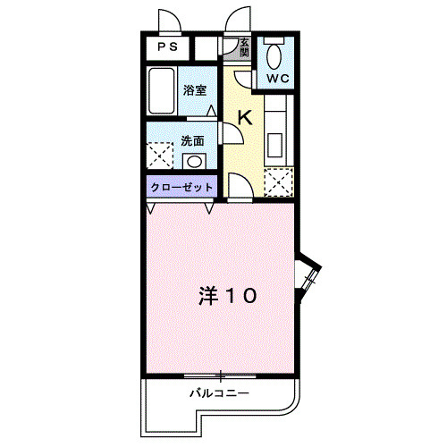 ラフィ－ナサイト２の間取り