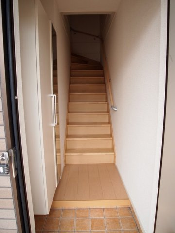 セレッソ三輪野山の玄関