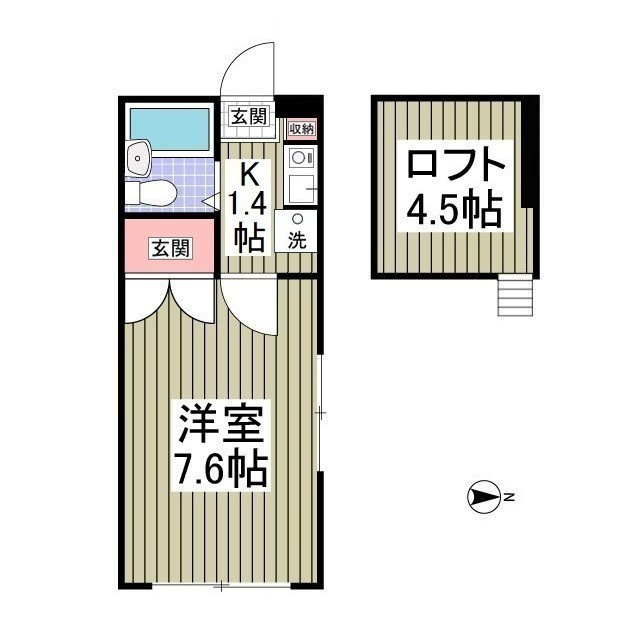 エスペラントイケダの間取り