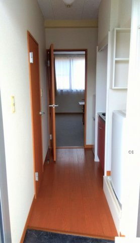 レオパレスセキバＢの玄関