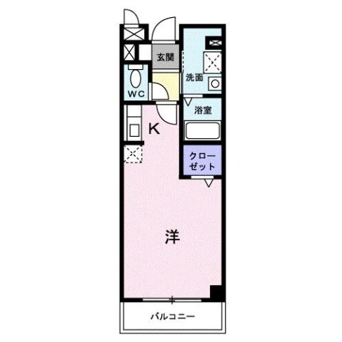 シンセリティーヒルズ３の間取り