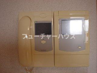 コンフォール舟小屋のセキュリティ|カメラ付インターホン