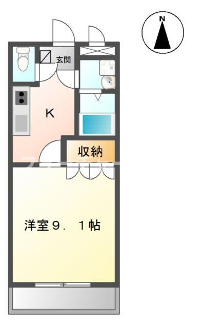 コンフォール舟小屋の間取り