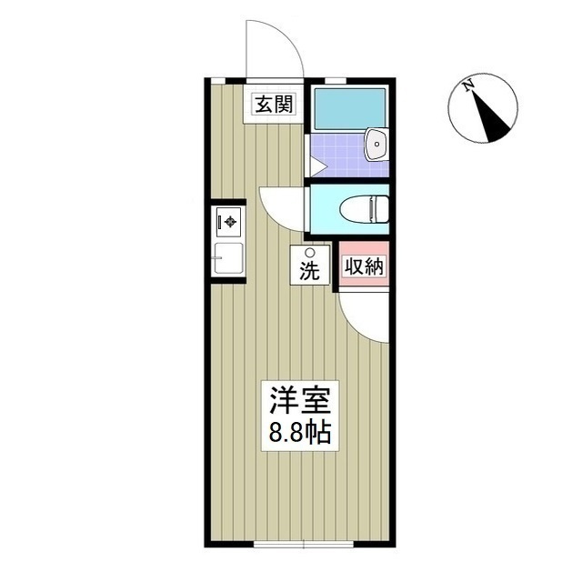 フォレスト東大宮の間取り