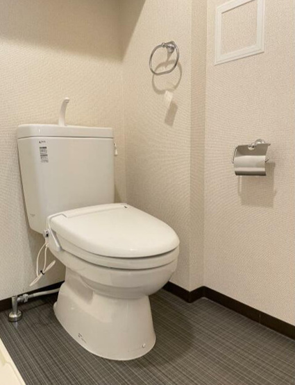 【トイレ】 | スカイコート川崎西口 | 清潔感のあるトイレです