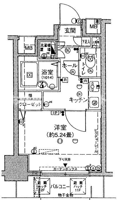 シンシア蒲田ステーションプラザ【おとり物件なし】の間取り