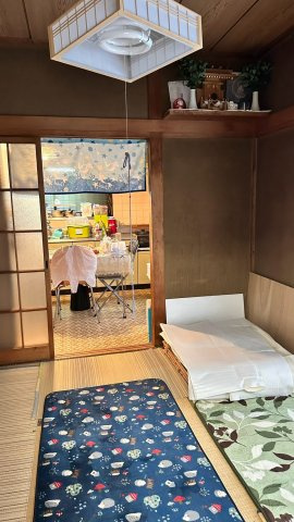 自分好みに手を加えながら暮らす～栃木市藤岡町藤岡～の和室|キッチン横の和室です