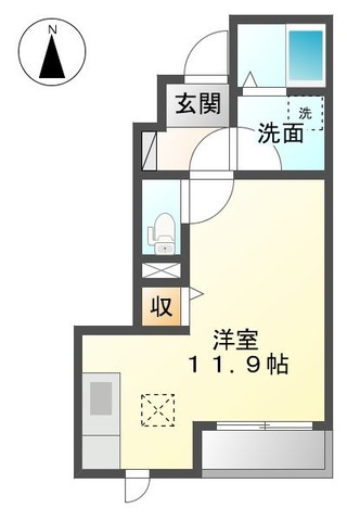 ラ・ペジーブルの間取り