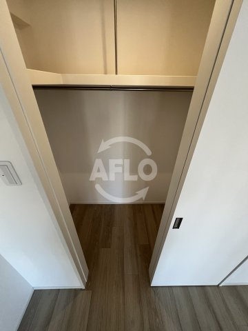 Fortunato 扇町の収納|Fortunato扇町（フォルトゥナート扇町）　ウォークインクローゼット