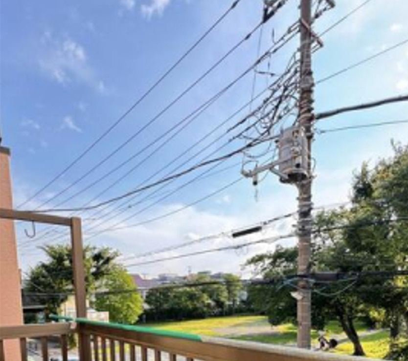 保塚町貸家の展望