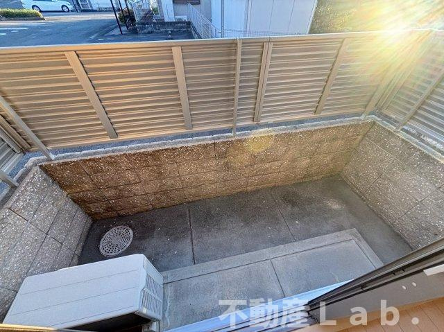 メロディのバルコニー|※同一建物別号室のお写真です。