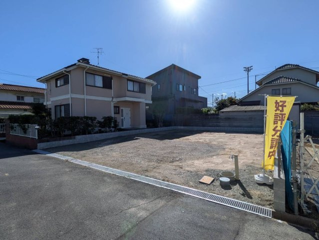 岡山市北区西花尻 1期①号棟の外観|◆2026.10月撮影。日当たり良好な立地です。