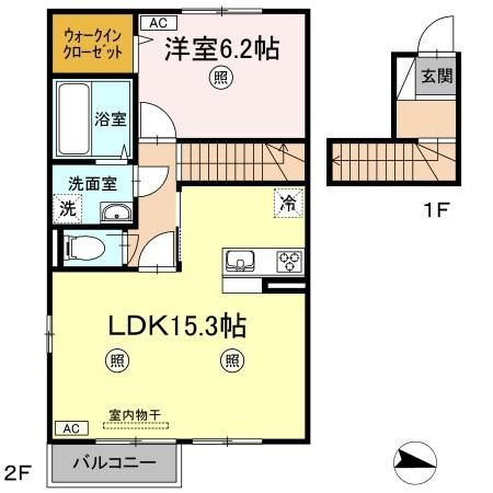 アゼリアの間取り