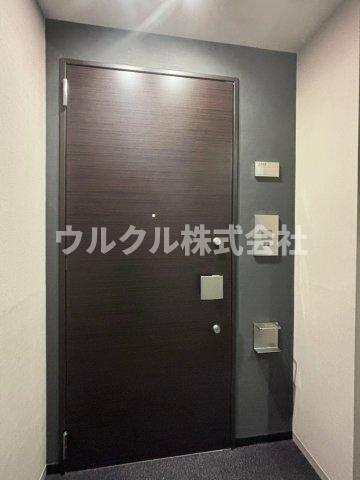 クレストプライムタワー芝の玄関