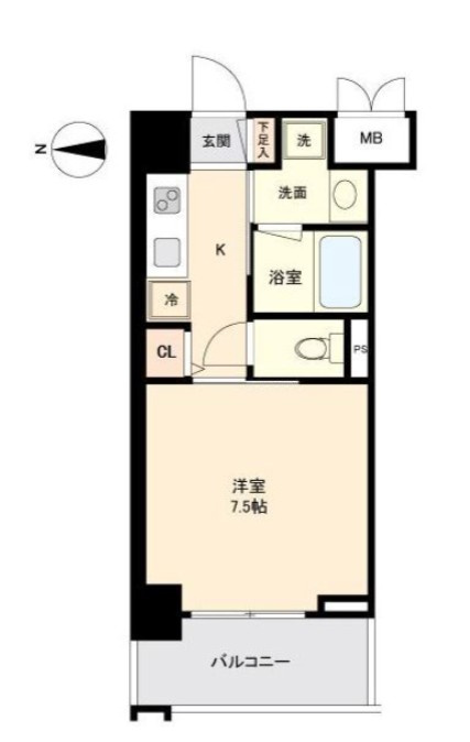 プライマル板橋本町の間取り