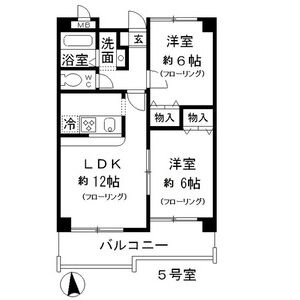 【間取り】 | ベルドミール葵22