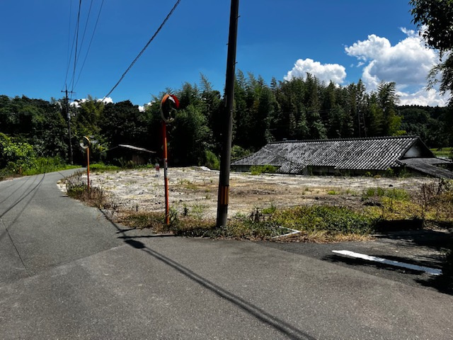 熊本市北区植木町富応　売地①の外観