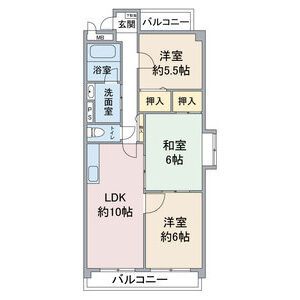 【区画図】 | エスポワール池花