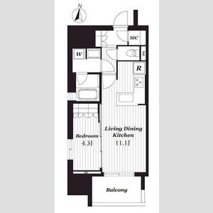 【間取り】 | オープンレジデンシア久屋大通 THE COURT