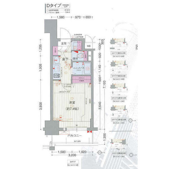 【区画図】 | プレサンス名古屋駅前グランヴィル
