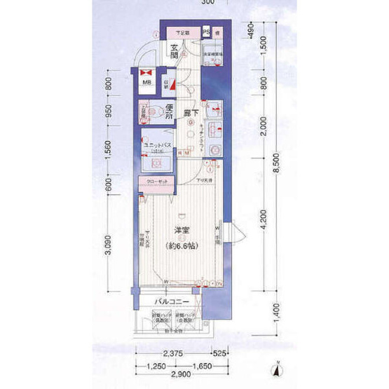 【間取り】 | プレサンス名古屋駅前