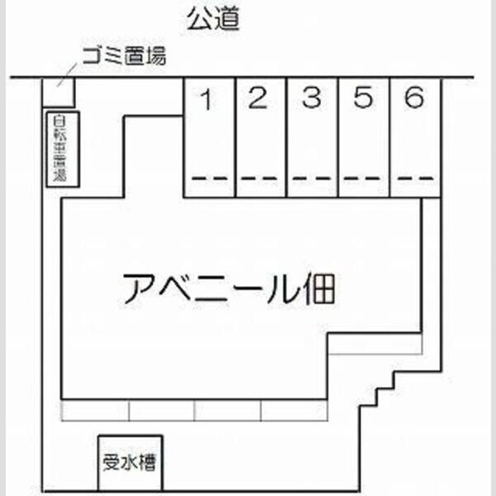【区画図】 | アベニール佃