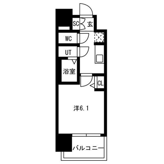 【間取り】 | メイクスアート新栄Ⅲ
