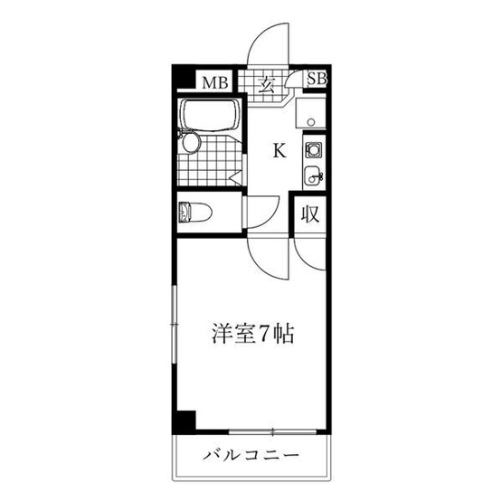 【間取り】 | CH志賀本通Ⅱ
