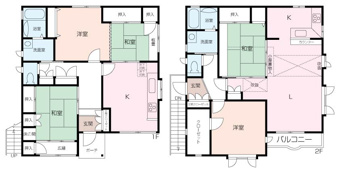 ◎大型の2世帯住宅となります。