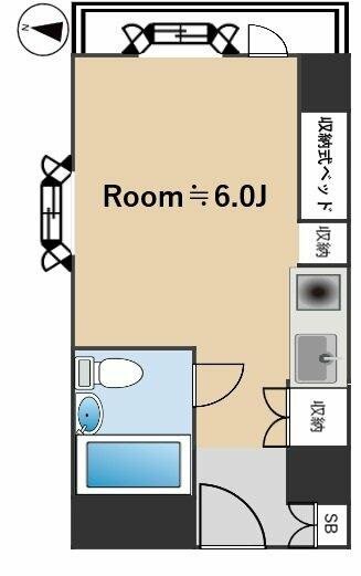 インペリアル南麻布コート＆サテライト　サテライト棟の間取り