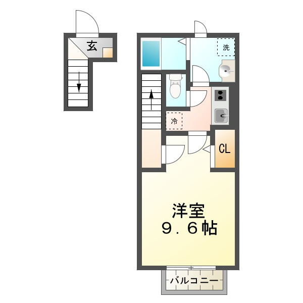 ブラウニー山手の間取り