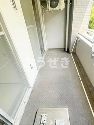 ヴィルヌーブ東戸塚プレジールのバルコニー