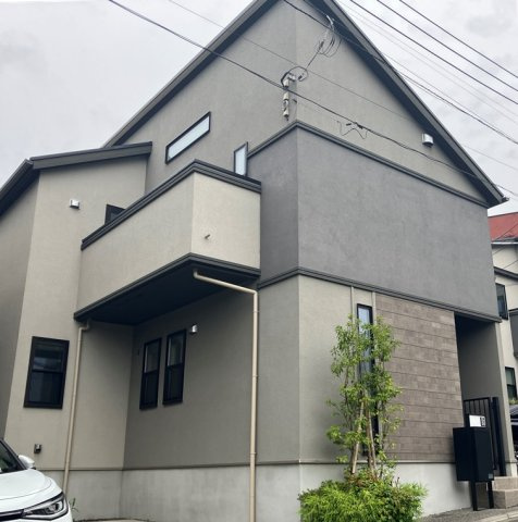 桜丘戸建の外観|外観は落ち着いています