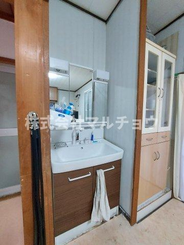 末広戸建ての独立洗面台|独立洗面化粧台付き