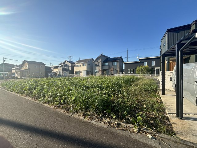 【外観】 | つくば市上河原崎・中西地区　売地　99坪 | 引き渡しまでに草刈りいたします。