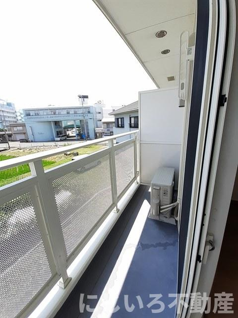 デュエルミサキⅢBのバルコニー
