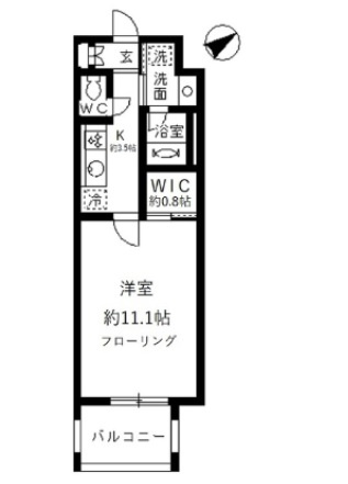 【間取り】 | ベル ドミール 目黒