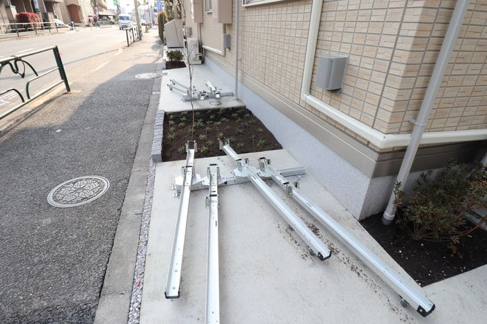 ラリュール赤塚Ⅱの駐車場
