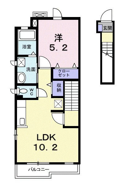 ルミノッサの間取り