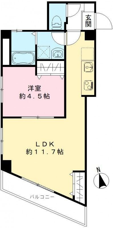 レピュア西葛西レジデンスの間取り