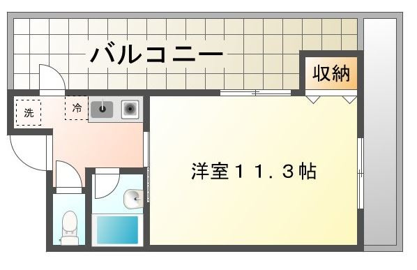 【間取り】 | Stable西賀茂Ⅲ