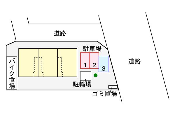 ローズガーデンの区画図