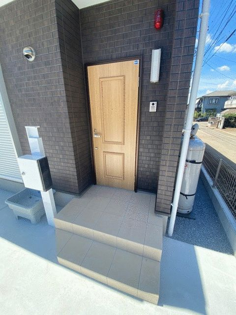 グランソフィア豊四季の玄関|落ち着いた玄関です