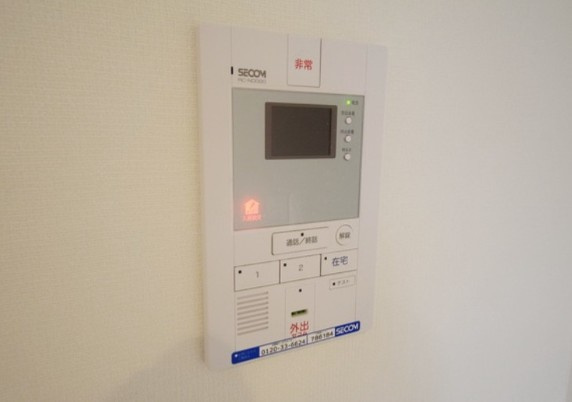 府中市清水が丘１丁目のアパートのセキュリティ