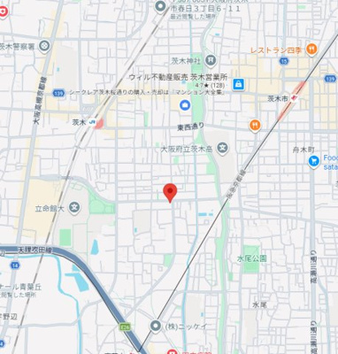 【地図】 | ローレルコート茨木新中条