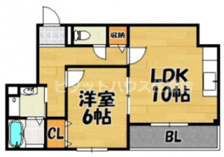 【間取り】 | エミーユⅡ