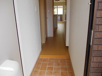 グランペール古賀Ⅲ　Ａの玄関
