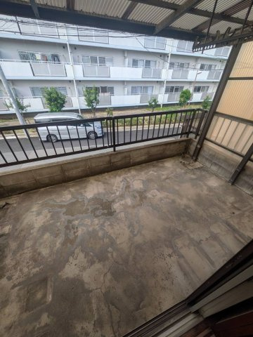 東二見戸建のバルコニー