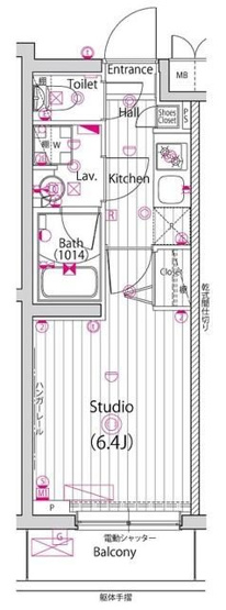 【間取り】 | ガーラ・ヒルズ武蔵小山